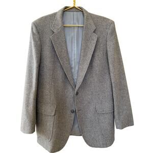 Robert Alexander Gray Vintage Blazer Men's Size 44 Sport Coat Dinner Party